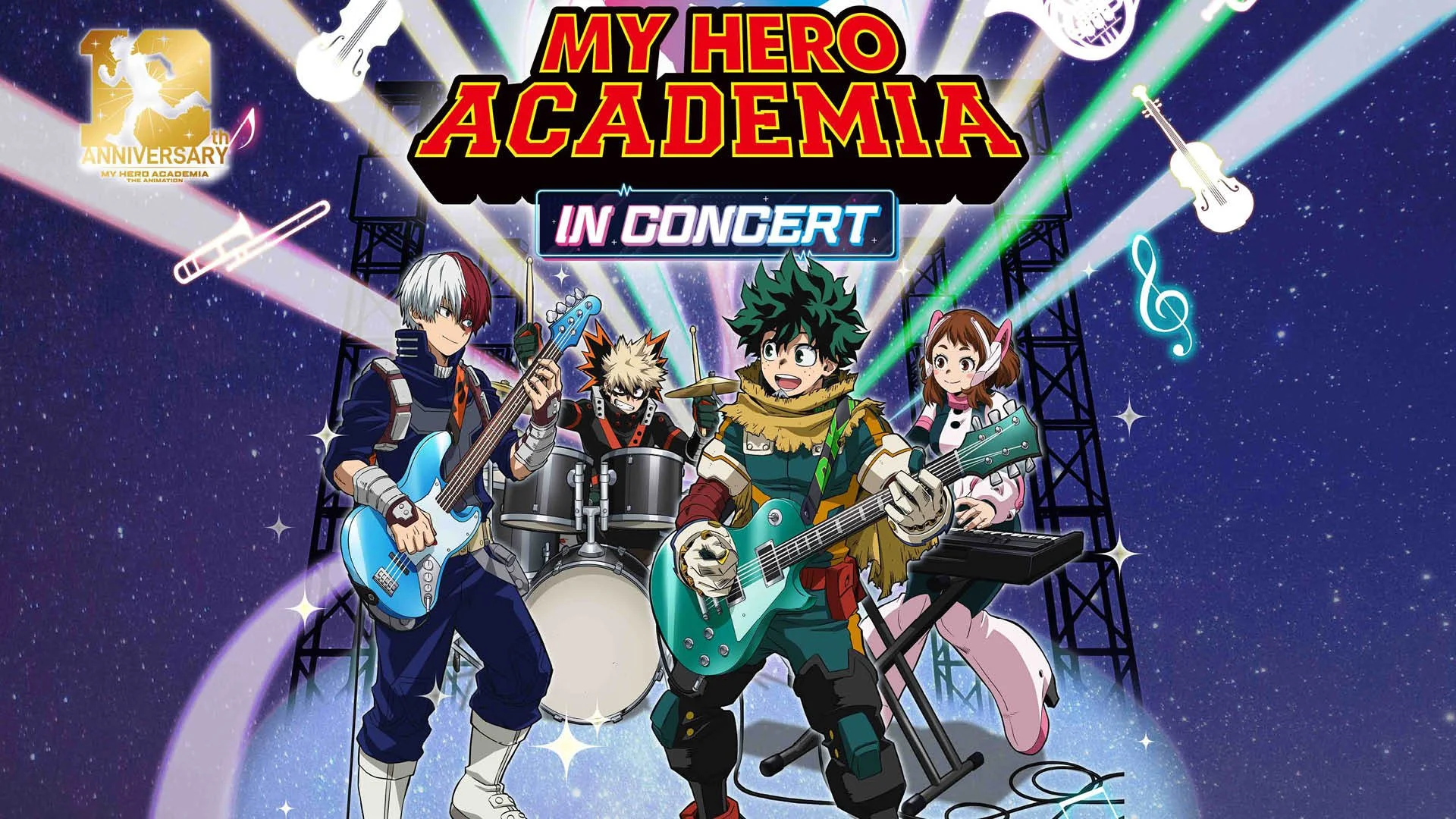My Hero Academia in Concert at The Factory STL october 4th, 2026