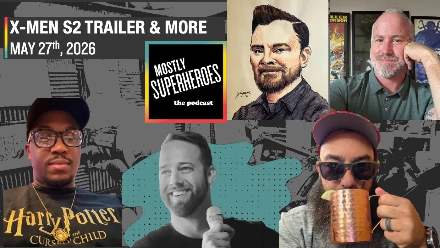 New Nerd Sesh is live ⚡️

This week on Mostly Superheroes:
X-Men &lsquo;97 Season 2 Trailer
Star Wars 
🎬 Movie &amp; TV talk
📚 Comics + fandom deep dives
🧠 Mental health, community &amp; culture
🔥 Real conversations from St. Louis and beyond

If 