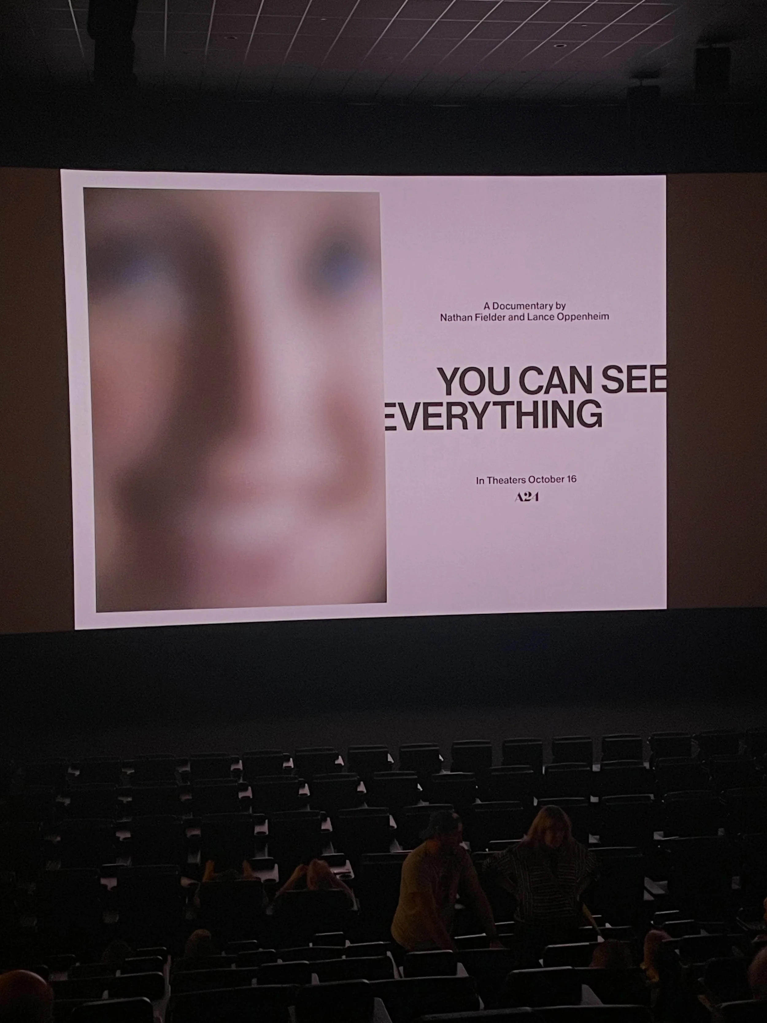 ITS TIME! @youcanseeeverything screening tonight at @drafthousestl! @nathanfielder is at it again this time with @a24!! #youcanseeeverything