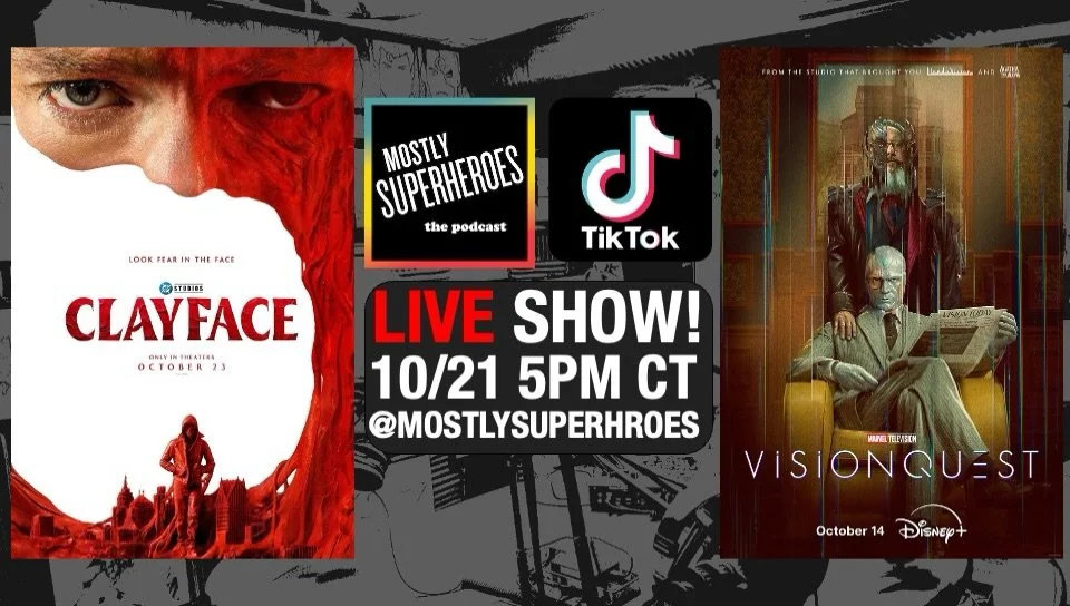 JOIN US LIVE TONIGHT #visionquest #clayface #livestreaming