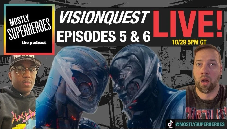 JOIN US LIVE AT FIVE (CT) TO TALK VISIONQUEST EP 5 &amp; 6!

#visionquest #livestreaming #mcu