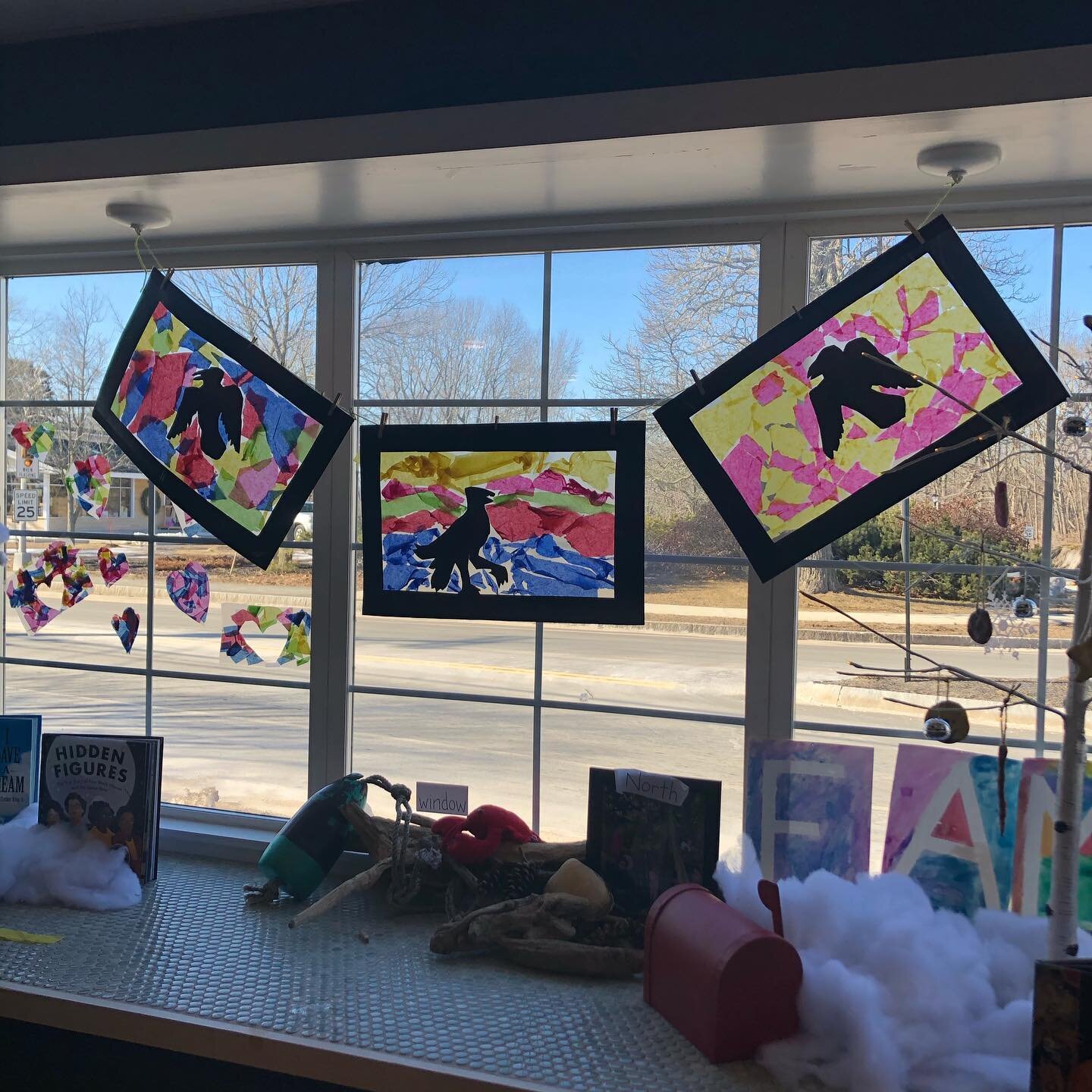 These beautiful sun catchers were created by our Learners after reading #beautifulblackbird - an adaptation of a story from the Ila people of Africa.

This story BEGS to be read aloud and held each students attention until the very end.

After the st