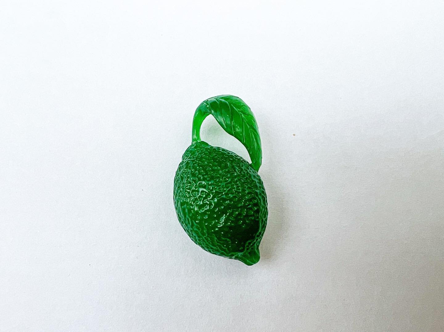Coming soon - wax carving for lemon pendant to be cast in 18 carat gold&hellip;