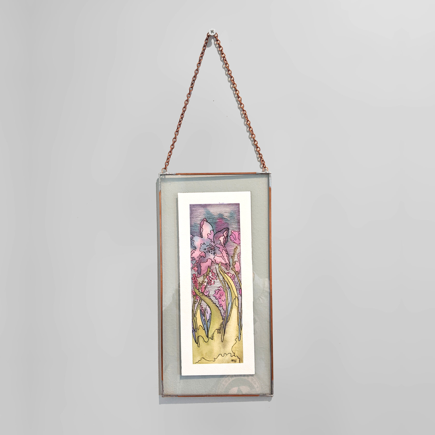 "Crocus" — Framed Original