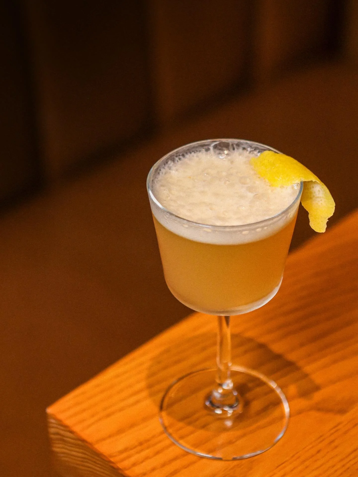 Sunset Limited 🌇

Hayman&rsquo;s Citrus Gin, Orange Tea, Aveze, Lemon, Saffron Infused Grapefruit Egg White Foam