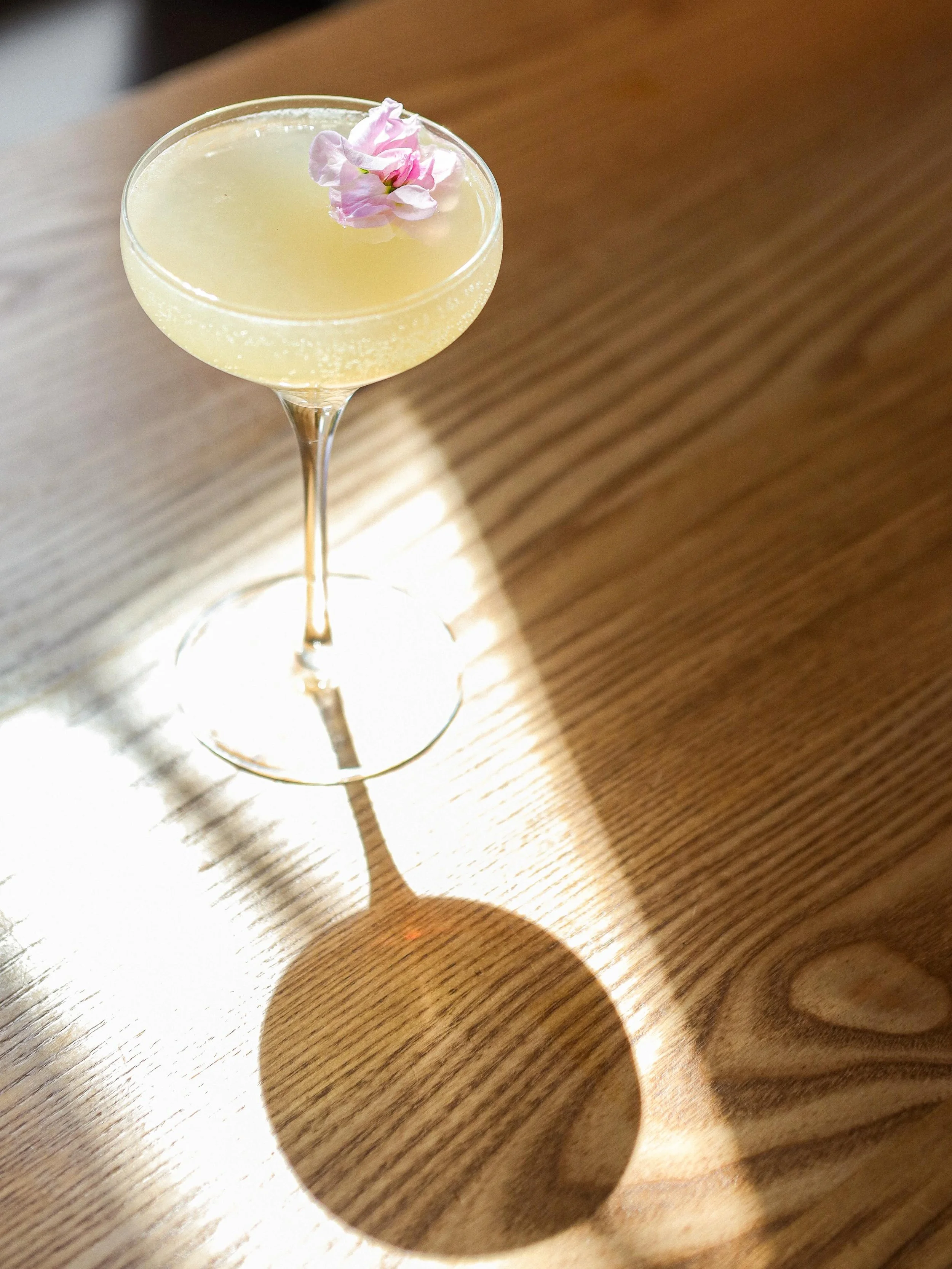 Bee Charmer 🐝 

Earl Grey Infused Barr Hill Gin, Honey Lavender Simple, Topped with Prosecco.

This will get you buzzin&rsquo; 🌸