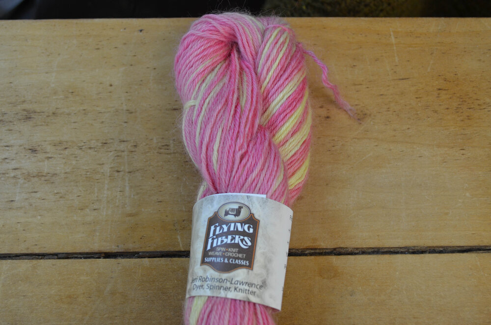 Pink Clouds - Fingering — Lair Of The Llama Yarn and Roving
