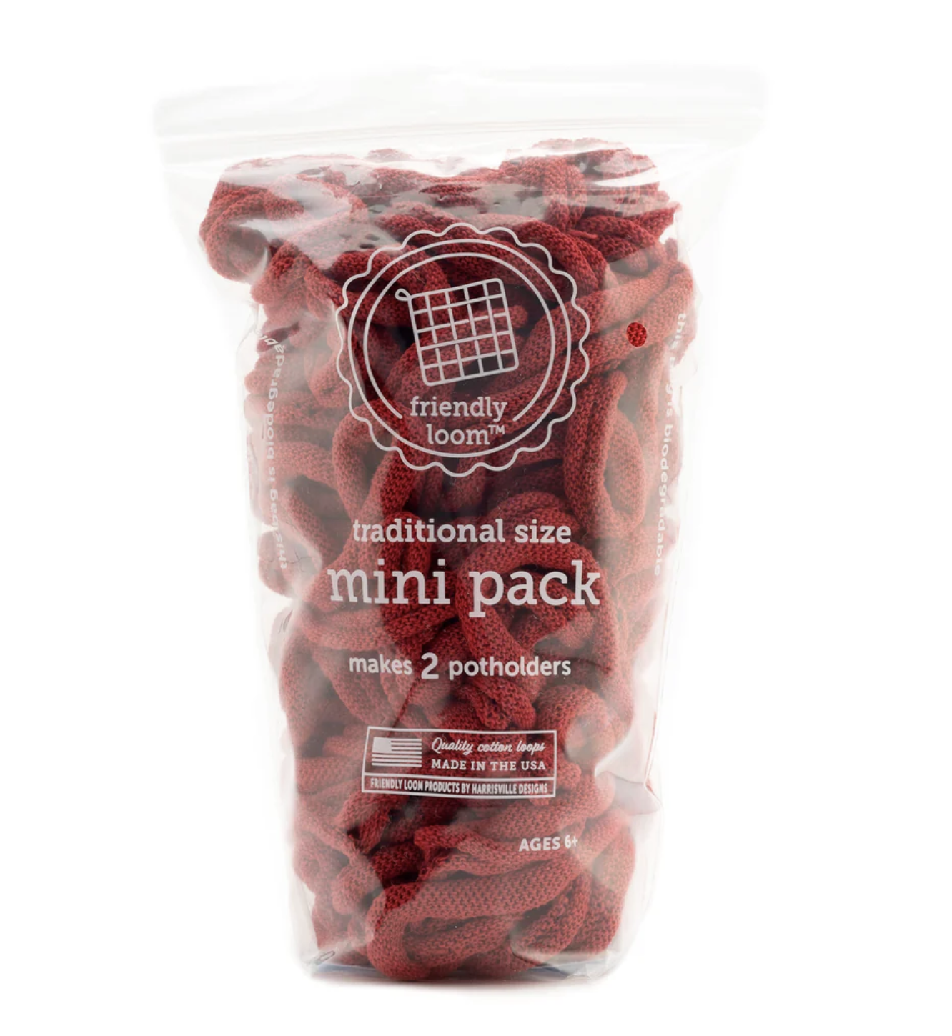 Traditional Size Potholder Loops MINI PACK