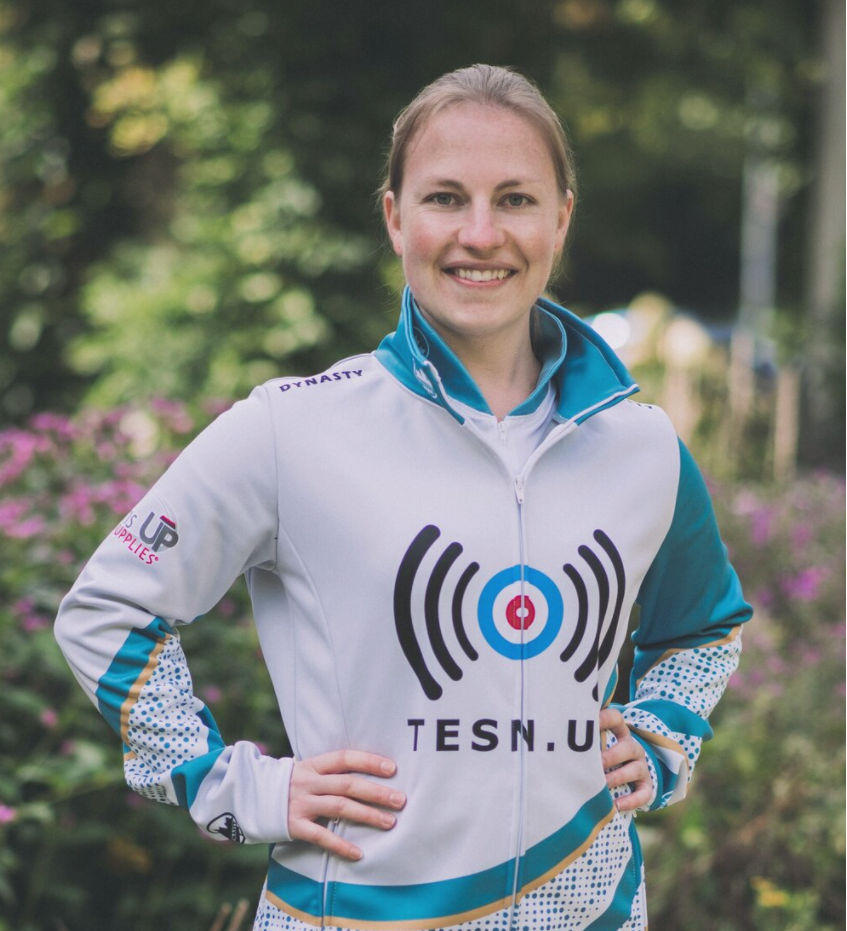  Stephanie Senneker, of Team Senneker, became a critical team member of July of 2020 when the group created what the Curler Outreach Program is today. During webinars, Stephanie is front-facing as a moderator. 