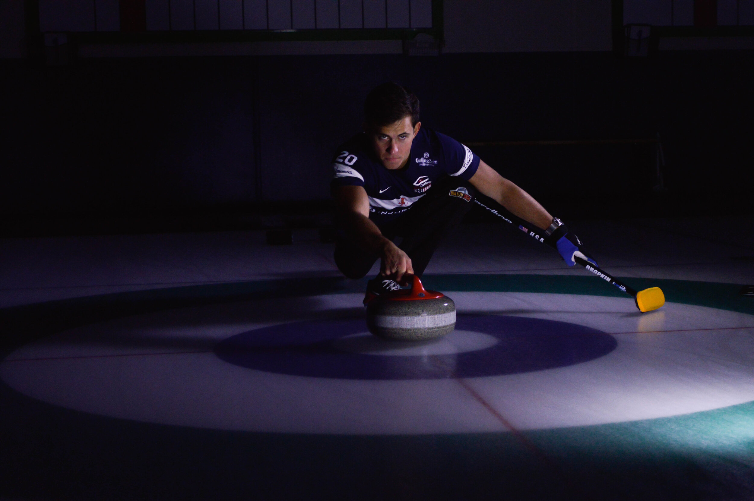  Photographer  Alyssa Rupp's  dark and intense stills for the Celebrity Curler Outreach Program in 2018. Many of these shots are still used in Curler Outreach Program content today. 