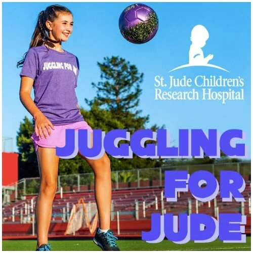 Days 7 and 8: 724 and 392 Juggles. Plus, I have a New Logo and a Juggling for Jude Challenge Reminder!