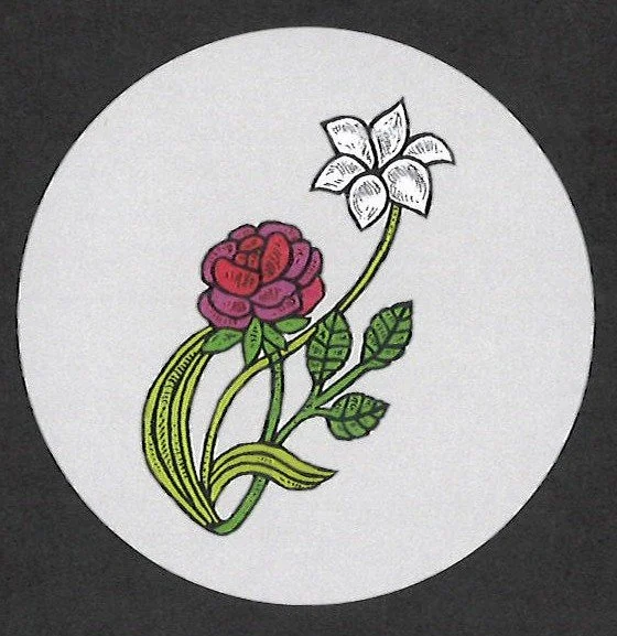 A Rosa e o Lírio Entrelaçados