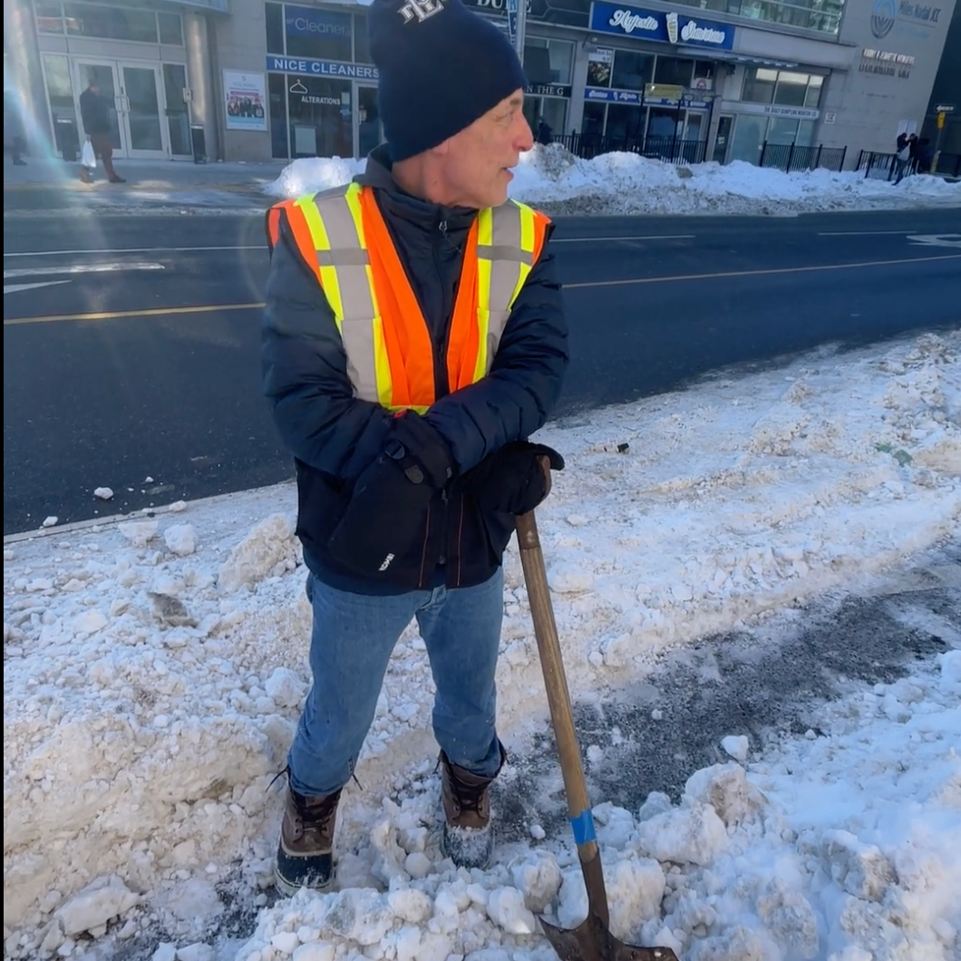 Shovelling Bike Lanes (Winter 2026)