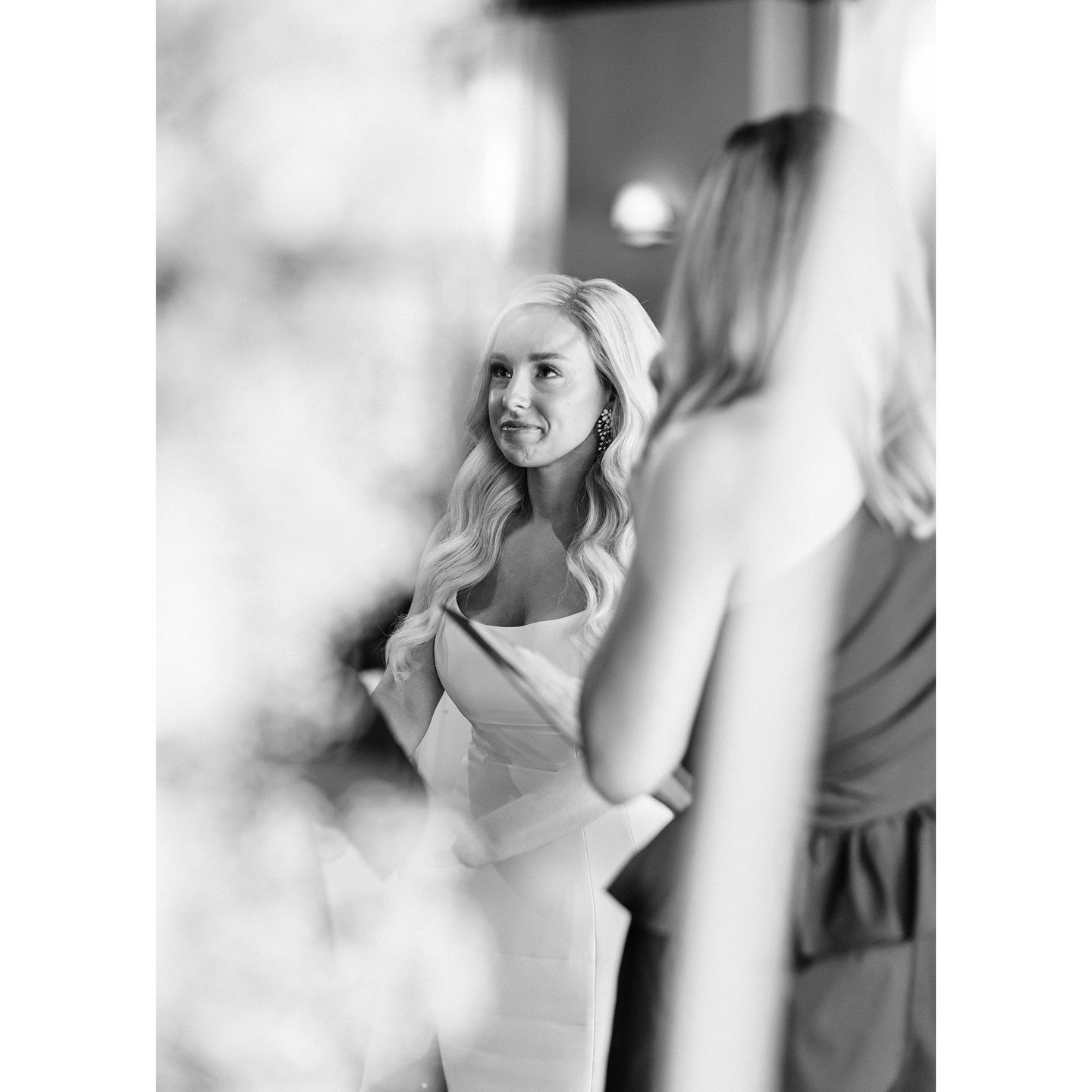 Happy 16 month anniversary alyssa + alex 😜! Starting with the b&amp;w's and crossing all of my fingers and toes I will eventually post the color pics because, gorg-ini. 🤞🏼💕🙏🏼 
#ErinGrahamHair 
@shannicat 
@blushandborrowed 
@rebeccahaleyphotogr