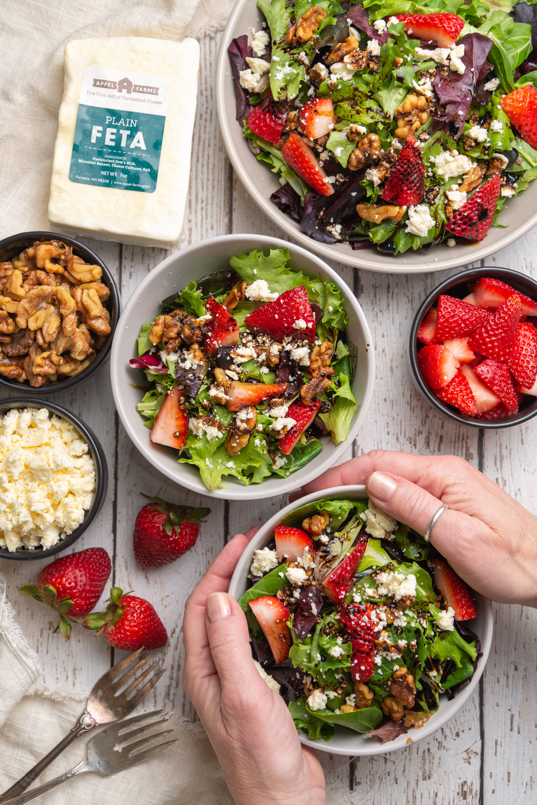 Spring Feta Salad