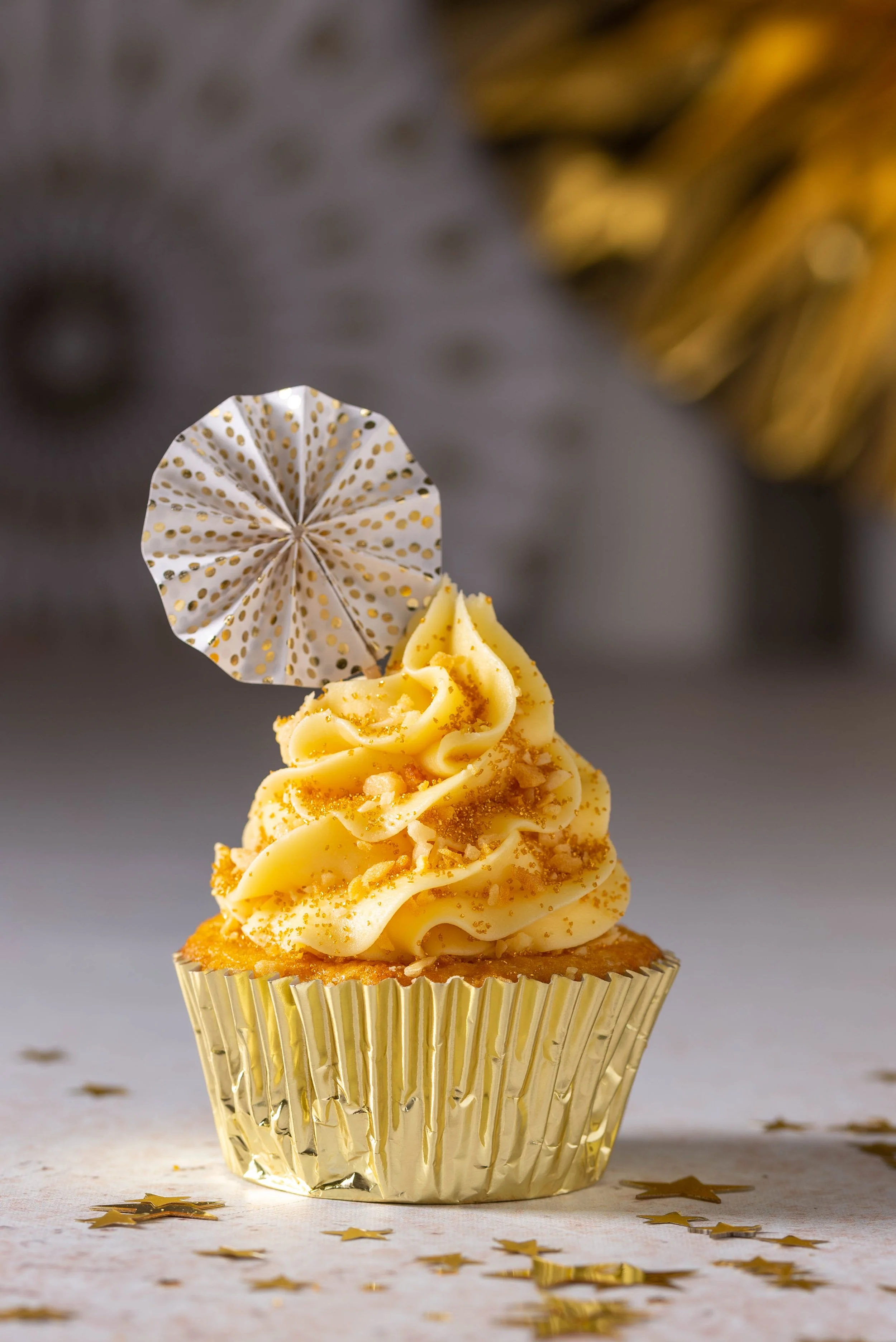 New Year’s Cupcake