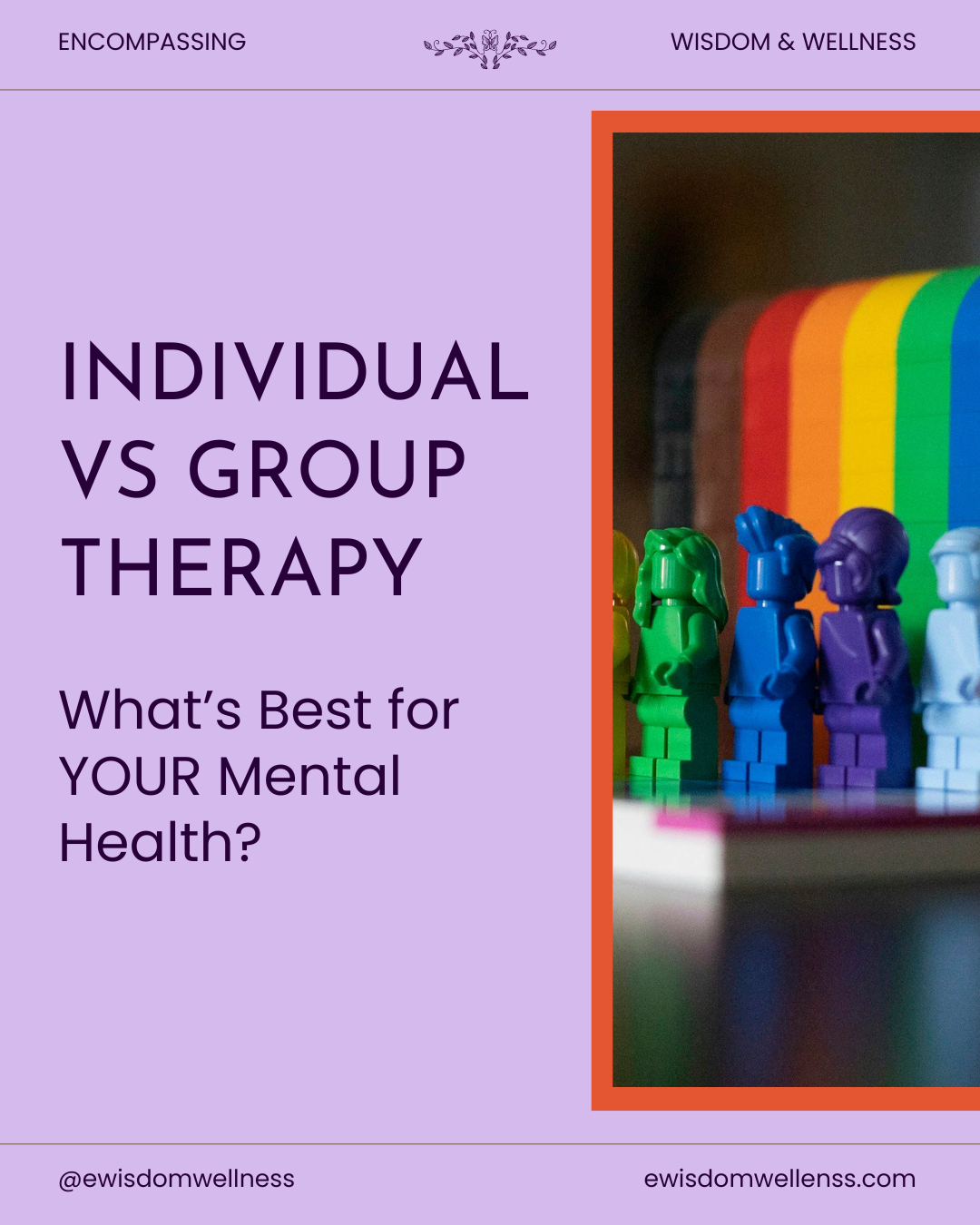 Individual vs Group Therapy: What’s Best for YOUR Mental Health?