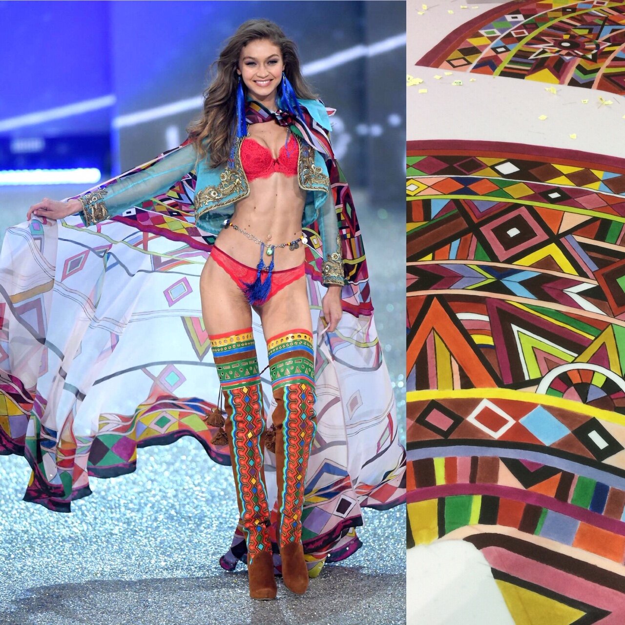 Victoria Secret Angels Runway G. Haddad 2016