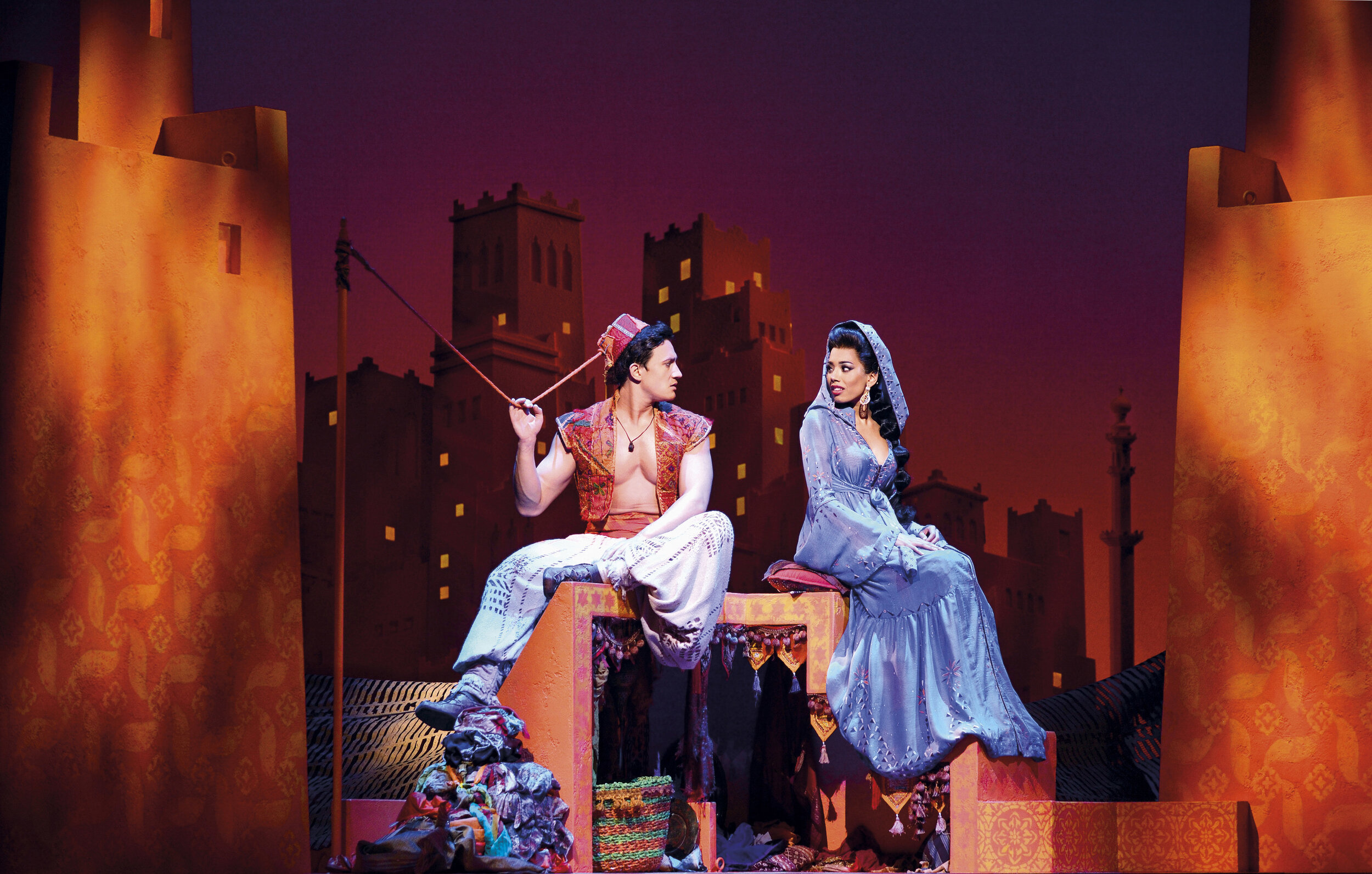 Aladdin Broadway Aladdin and Jasmine