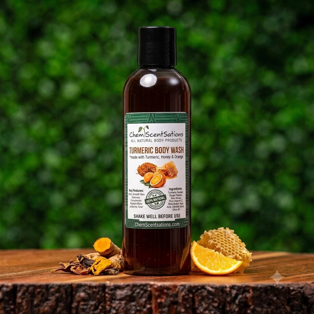 Turmeric and Orange Honey Body Wash
