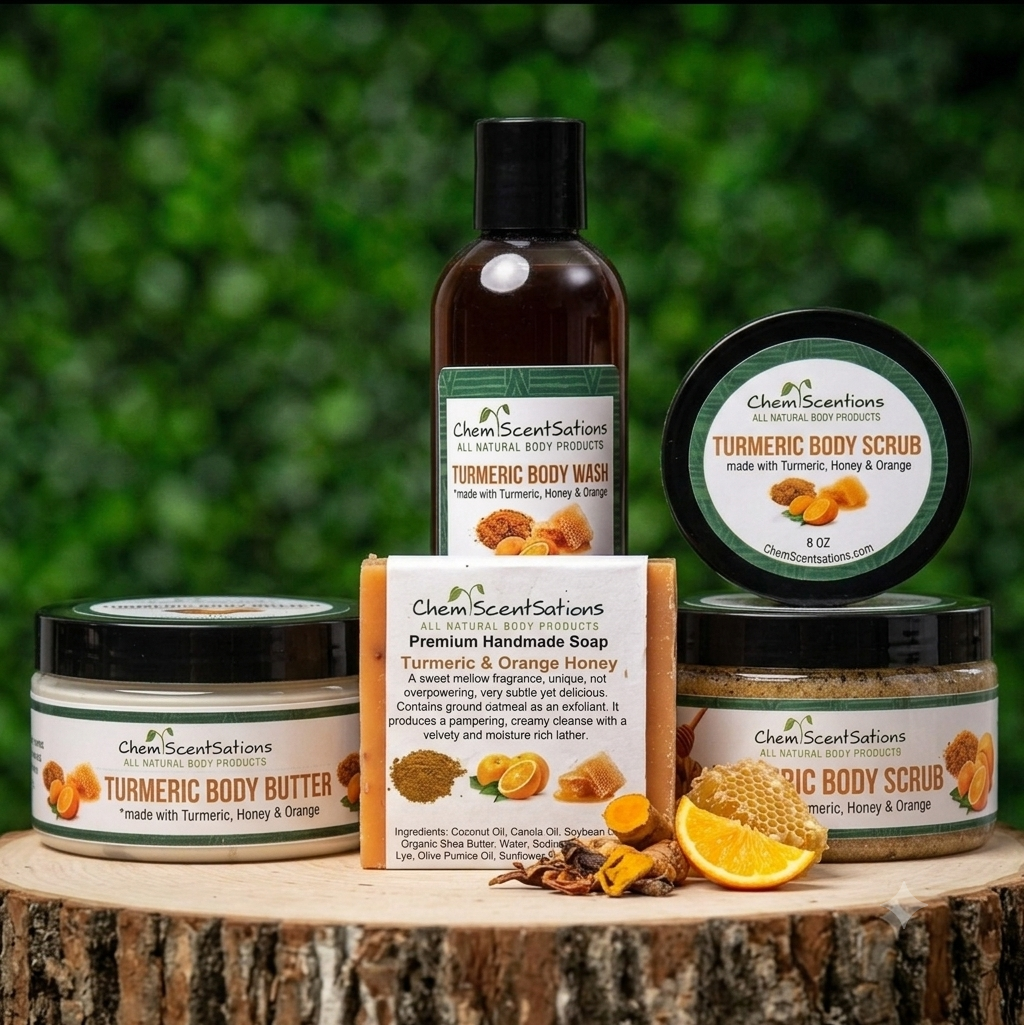Turmeric and Orange Honey Bundle