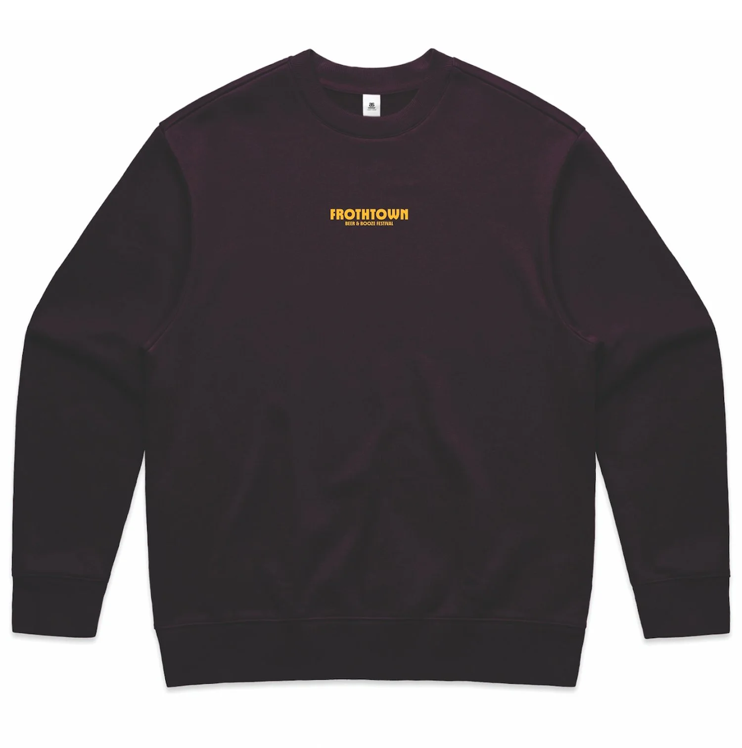 Froth Town 2025 Crew - Plum - Front.jpg
