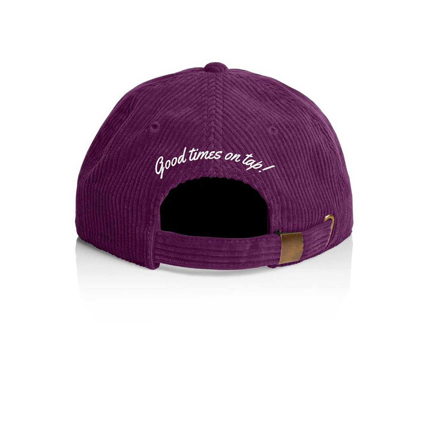 Froth Town Cord Dad Cap - Back.jpg