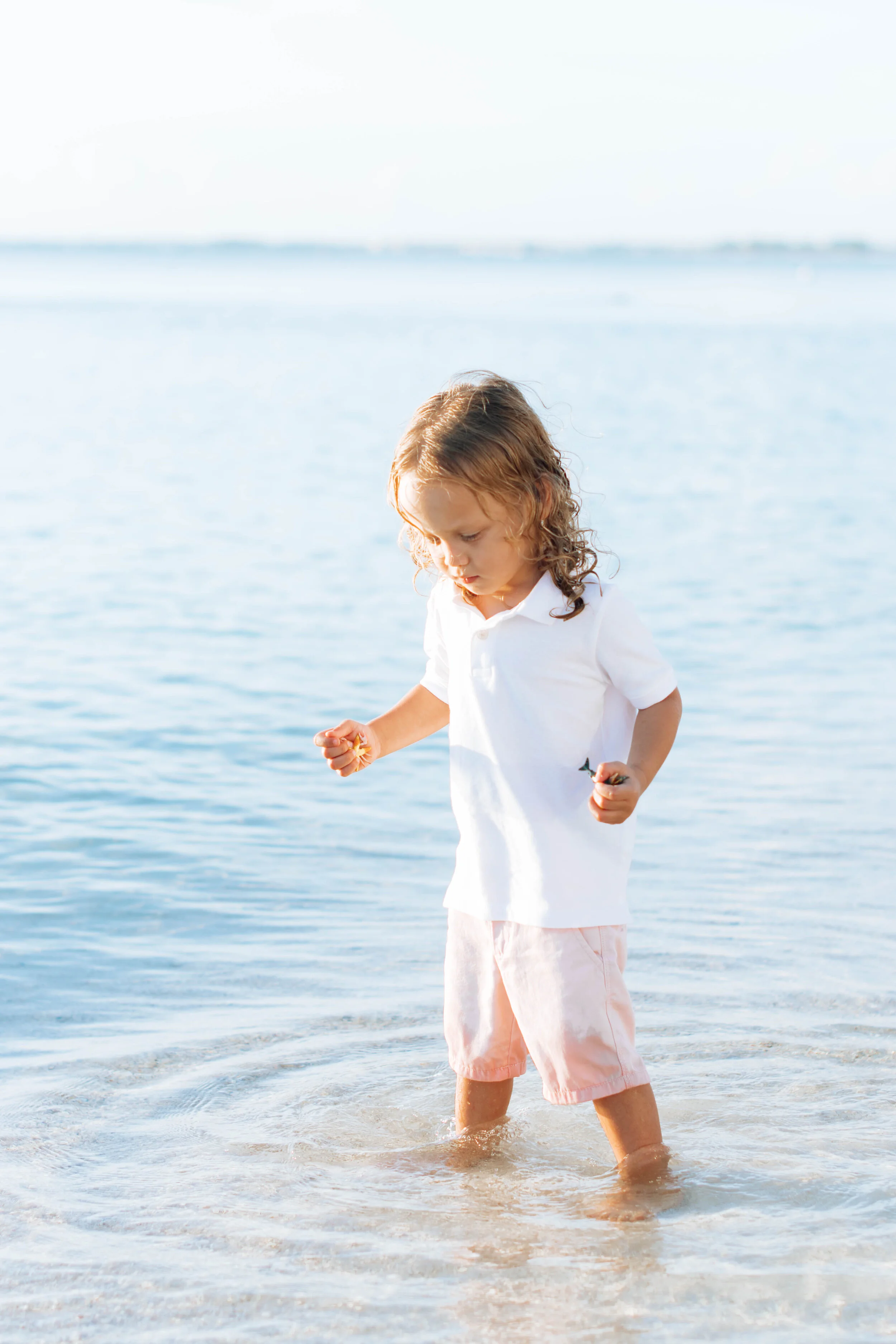 Toddler Beach Portrait