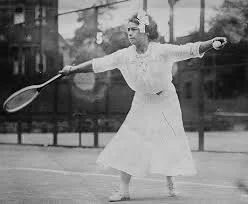 May Sutton Bundy, the inspiration for the original logo