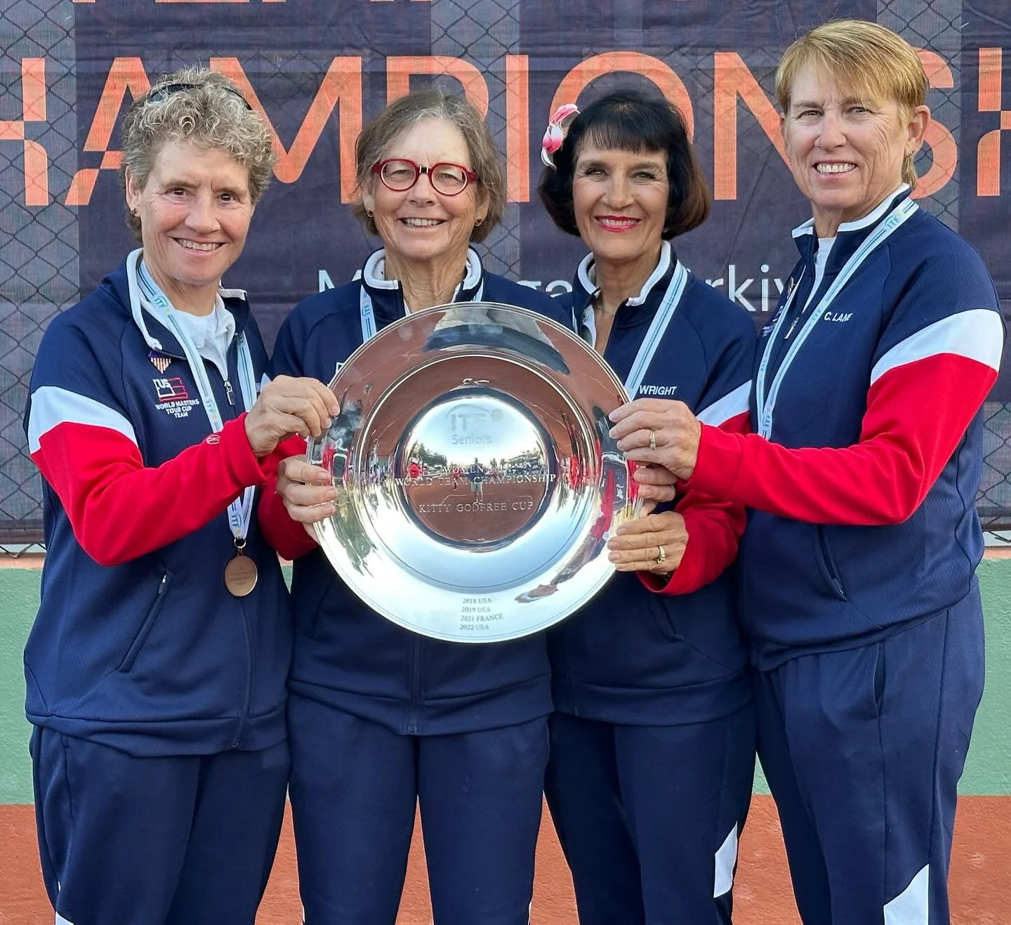 Applications are open for ladies in the 60/65/70 age groups to apply to represent the United States at the World Team Championships in Palm Beach Gardens, FL May 11-16. Apply by visiting NWTO.us, click on the Tournament drop down menu, and select Int