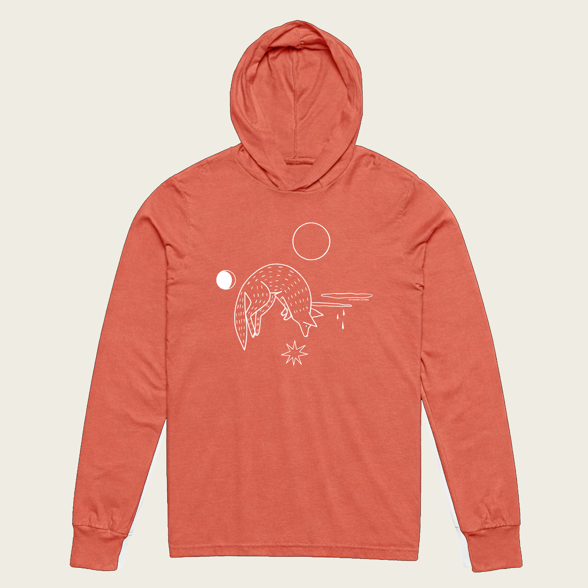 Coyote West x Thalweg Issue 4 sun-hoodie