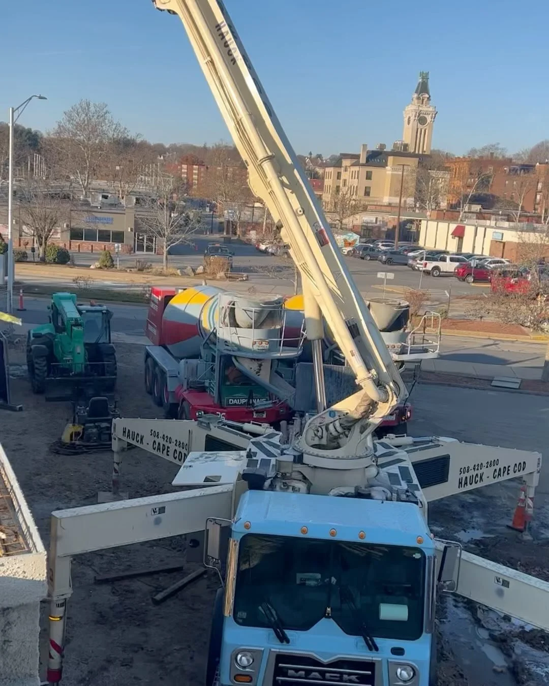 Building almost done in Marlboro, Ma