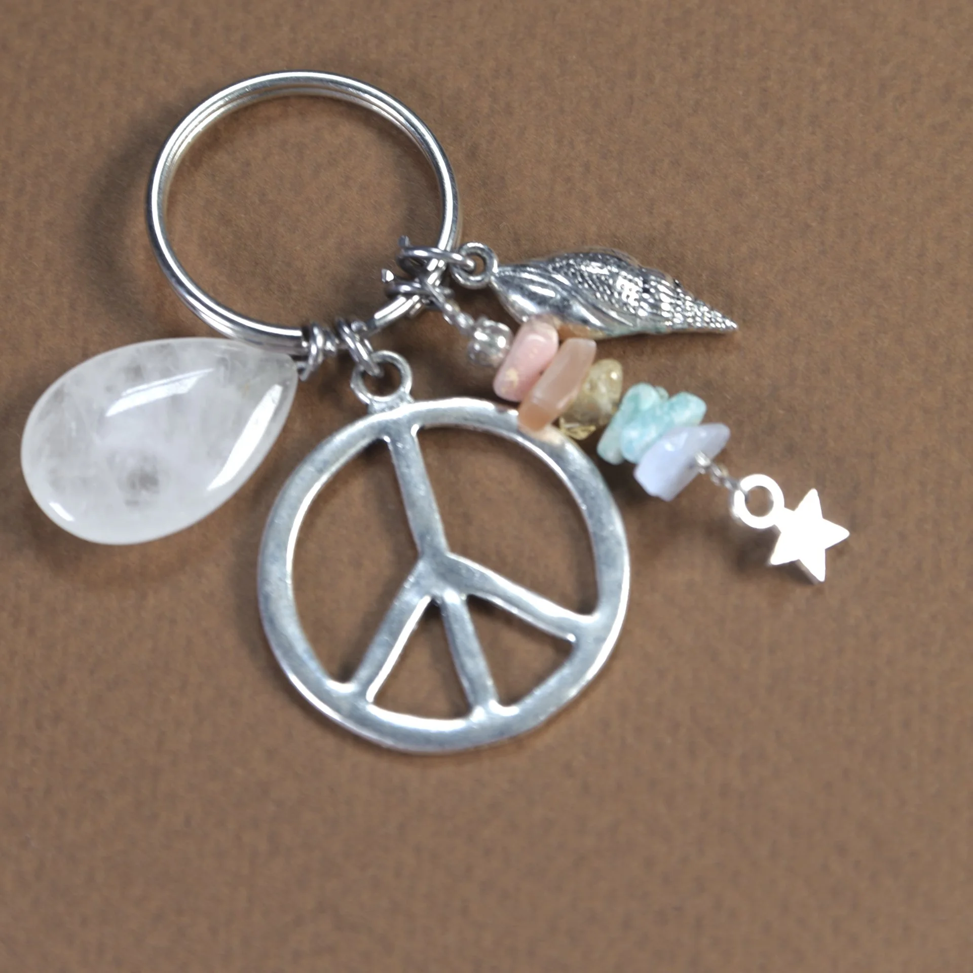 Keyring - Rainbow Peace