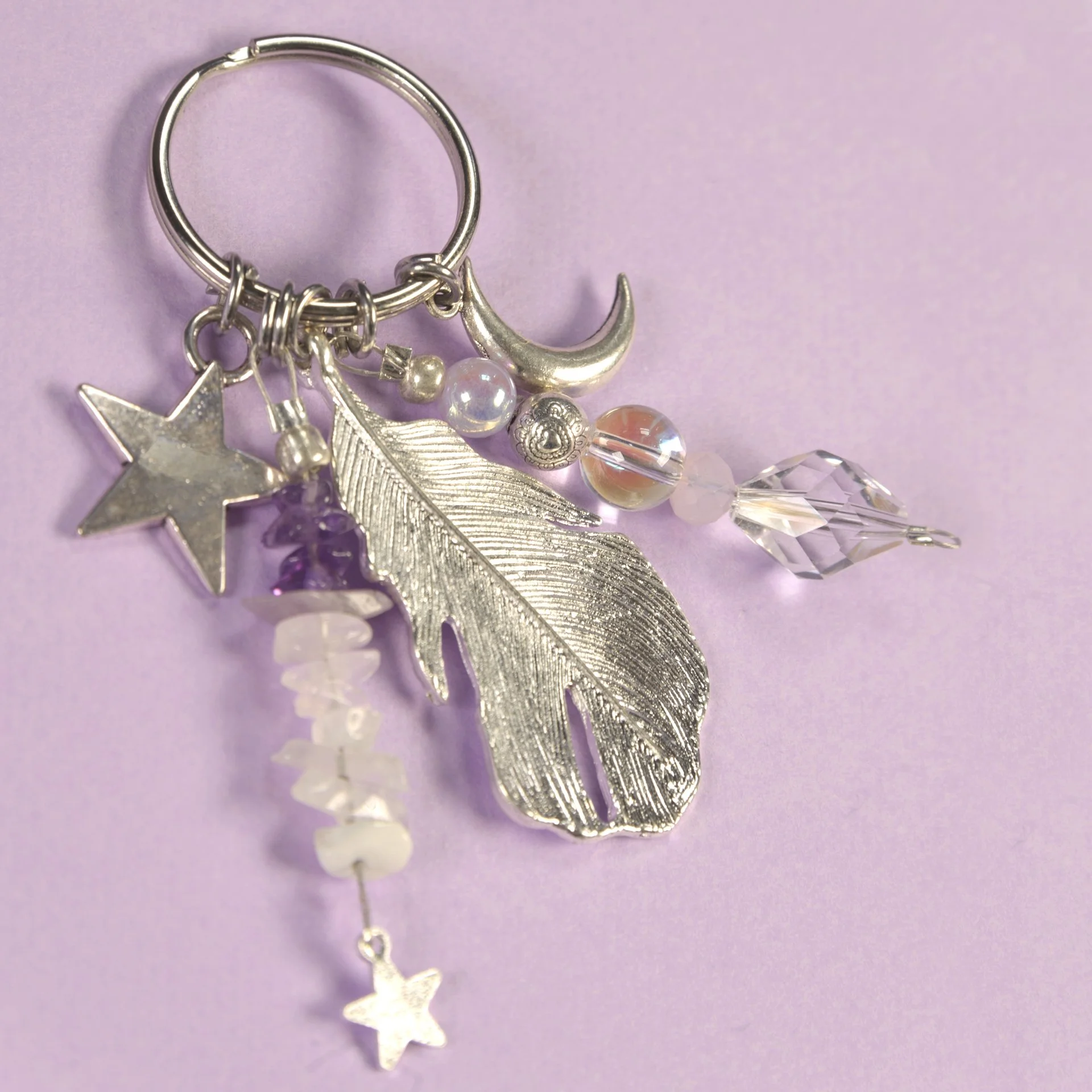 Keyring - Purple Ombre