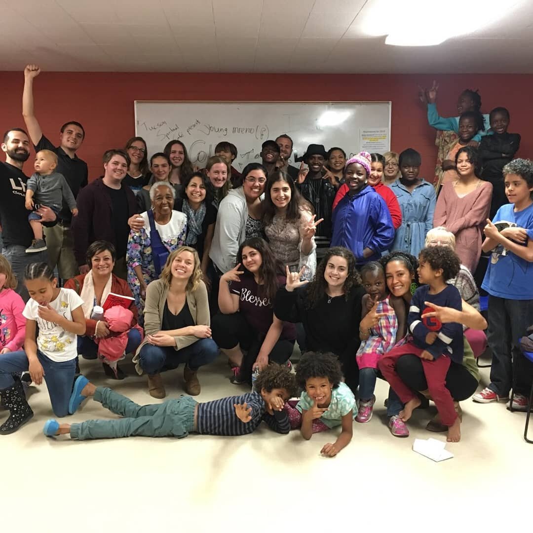 A community gathering last night full of joy and music! Thank you to visiting artists Colby Jeffers, Ally Mopoz, and Young Mreno! &quot;What if there's more to being a youth than living wild and free?
That story is a spoof
Being popular and cool, or 