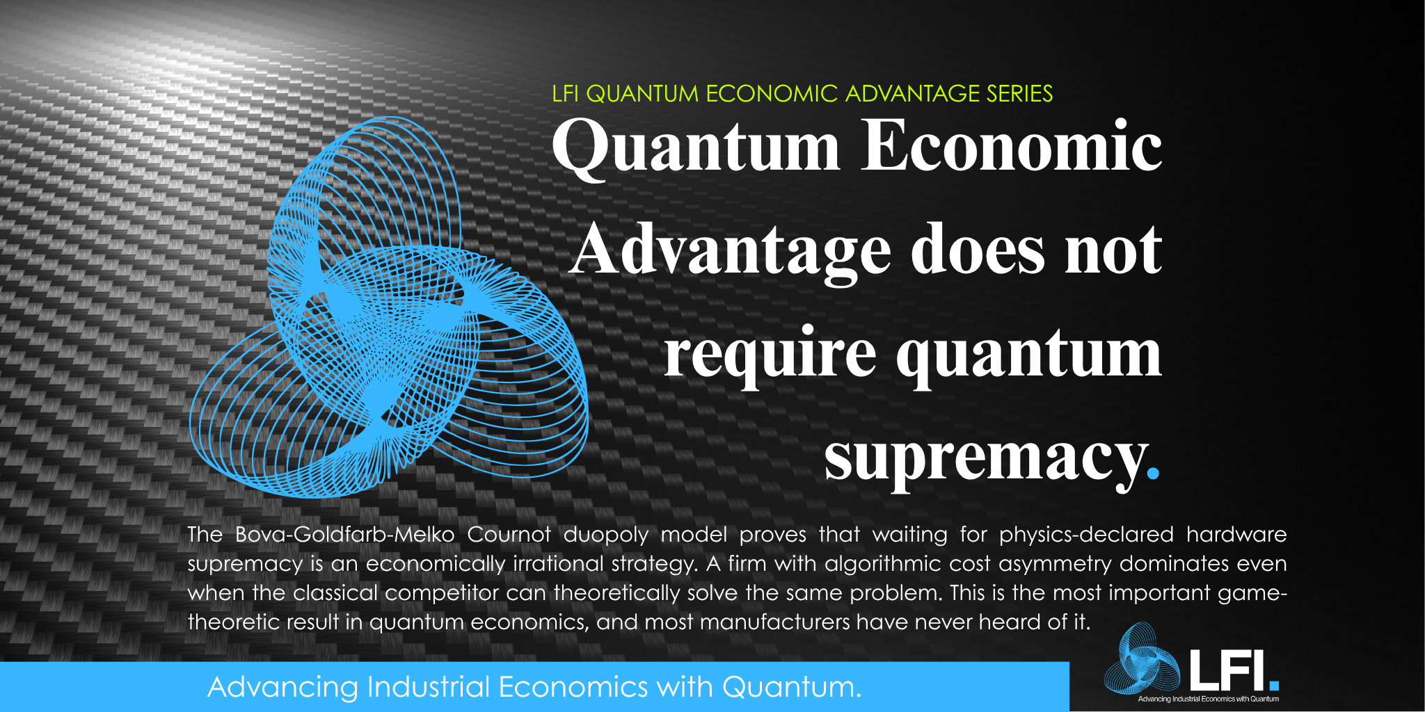 Quantum Economic Advantage does not require quantum supremacy.