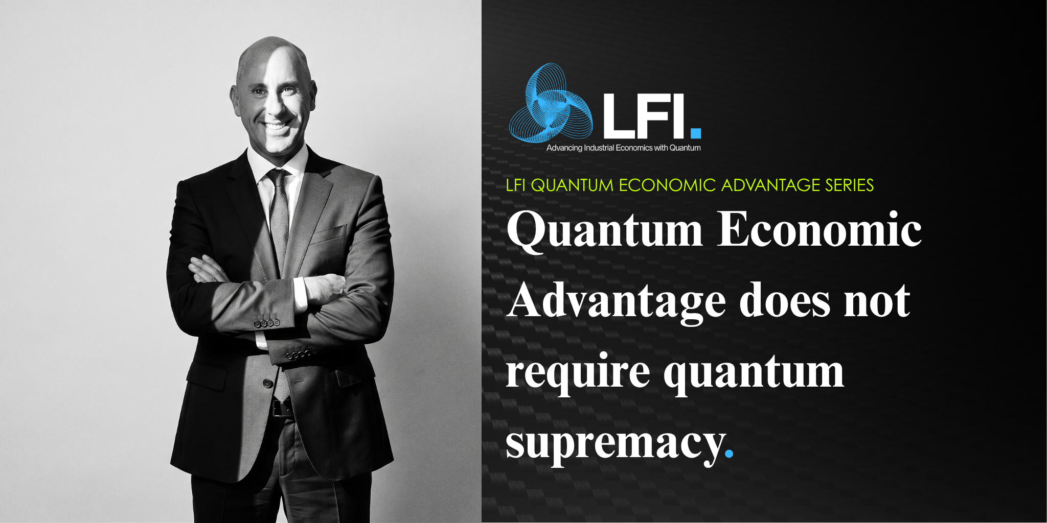 Quantum Economic Advantage does not require quantum supremacy.