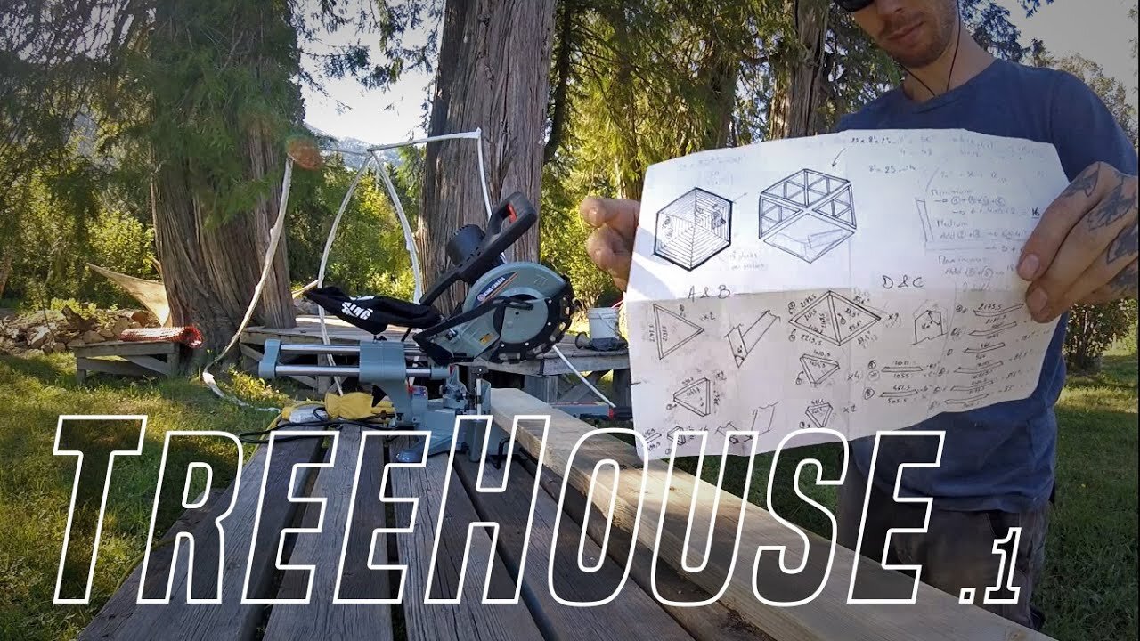 Building an hexagonal floor | Tree House Camp