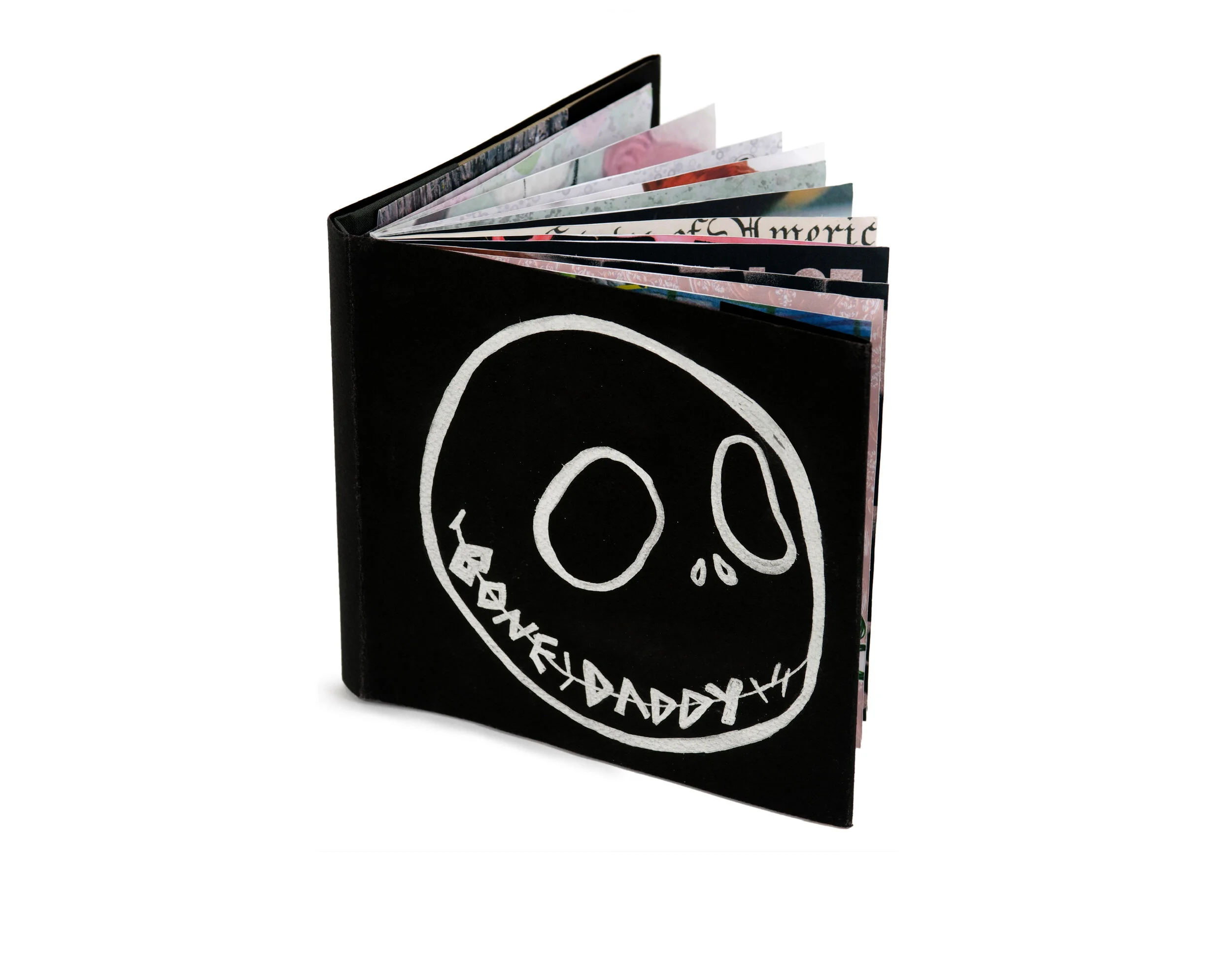 Jack Skellington Typographic Biography