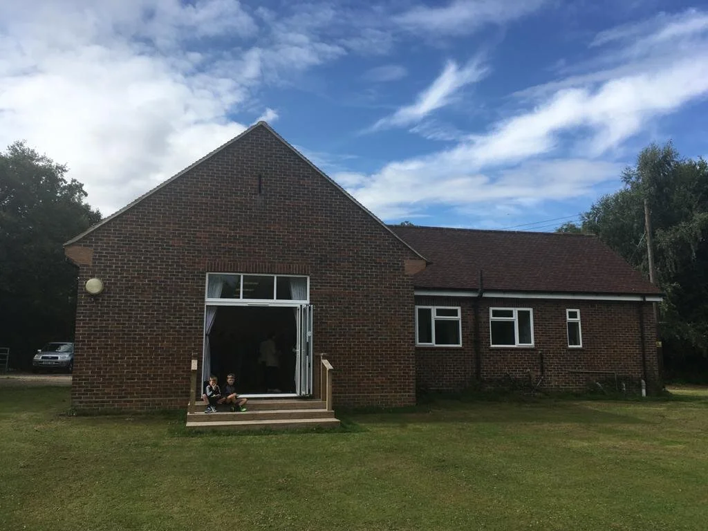 Hall improvements September 2019 - new doors and curtains, ceilings lowered and floors re-done