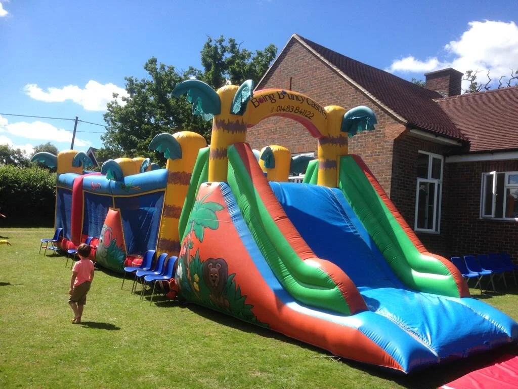 Our field has plenty of room for Bouncy Castle fun!