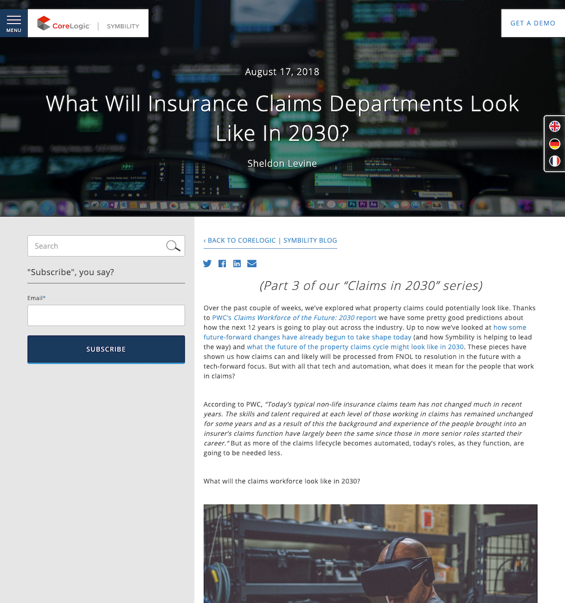 ClaimsJournal - Augmented Reality Revolutionizing the Claims Cycle