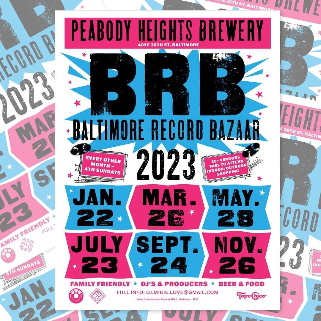 Yo! We will be selling that dope shit this Sunday at @peabodyheightsbrewery at @baltimore_record_bazaar come check all the vendors! Stay for the beat maker showcase by @godsensebeats