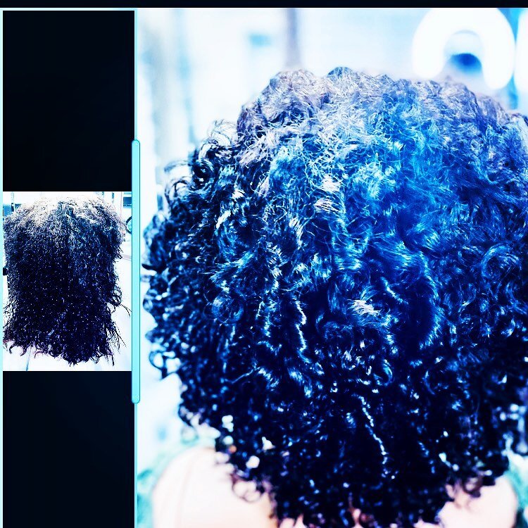 What a Difference SHAPE makes on Curly Hair&hellip;Each Unique, Individual Curl with the Right Shape makes a Beautiful Collective !!😍

#VMACurls #DualCertified
#Rezocut #Devacut #curlycut #mastercolorist #curlystylist #inlandempire #indlandempirehai