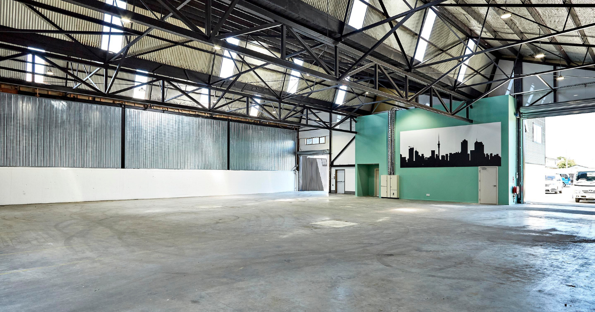 Warehouse interior Penrose
