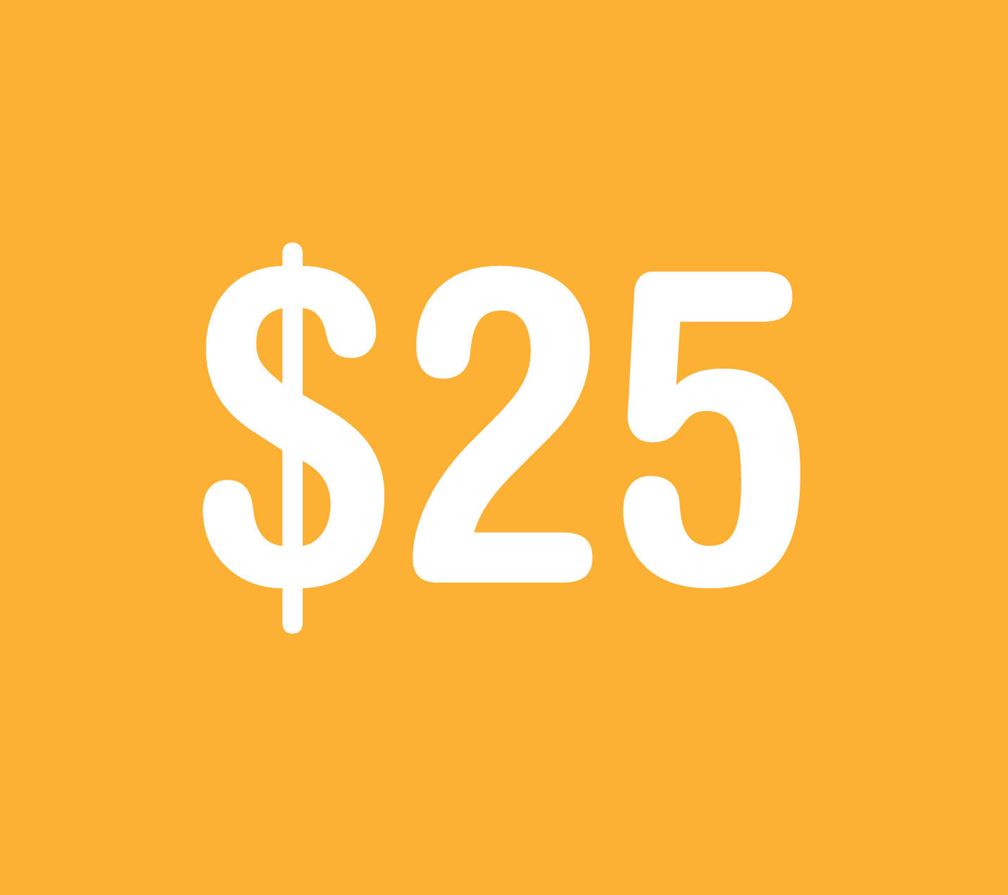 $25 Donation provides 10 meals