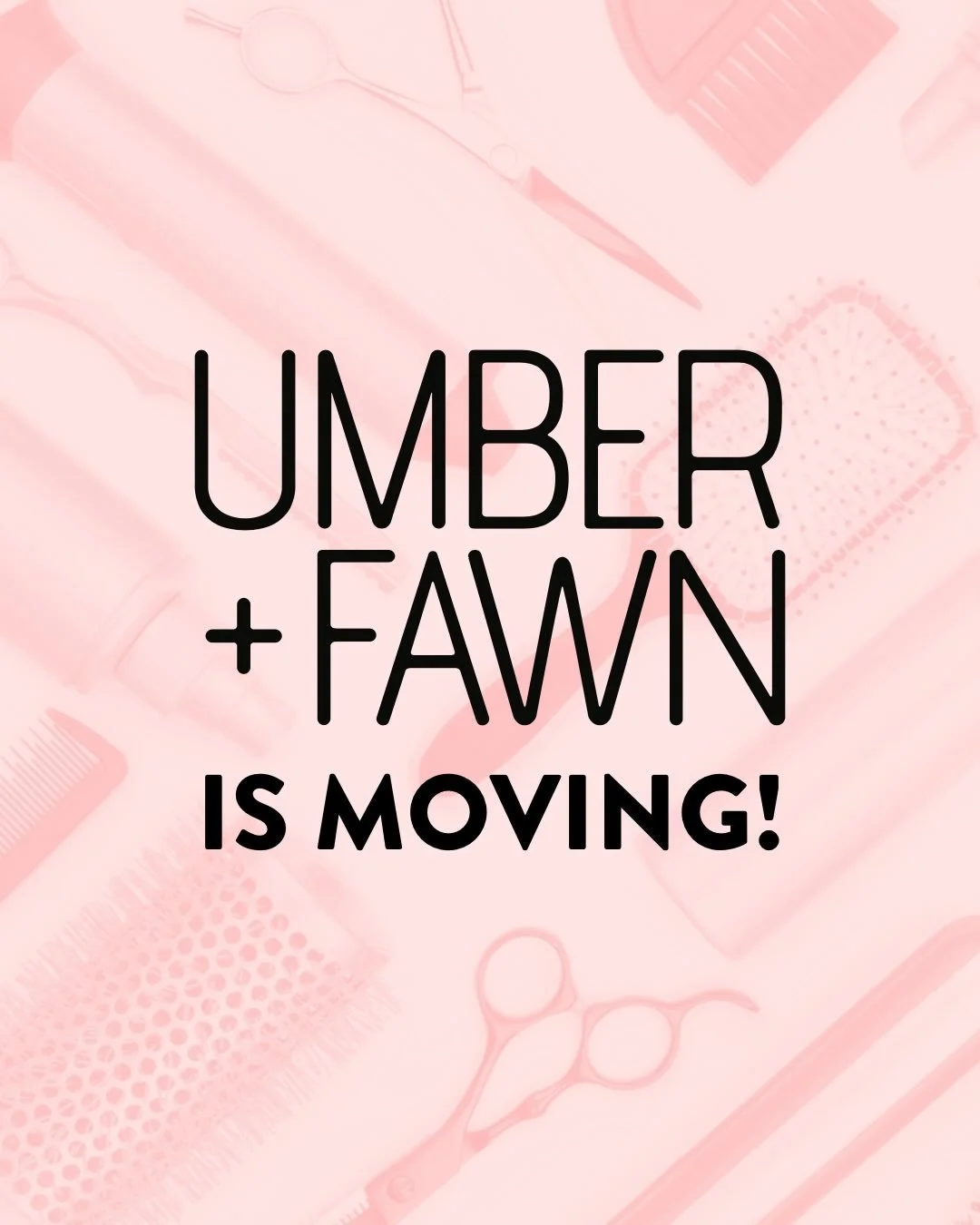 Umber+Fawn is moving to Ascend Salon! This next step in the journey of my business is a big one as I leave private studio life and go back to working in a full salon for the first time in over five years. I&rsquo;m looking forward to both new and ret