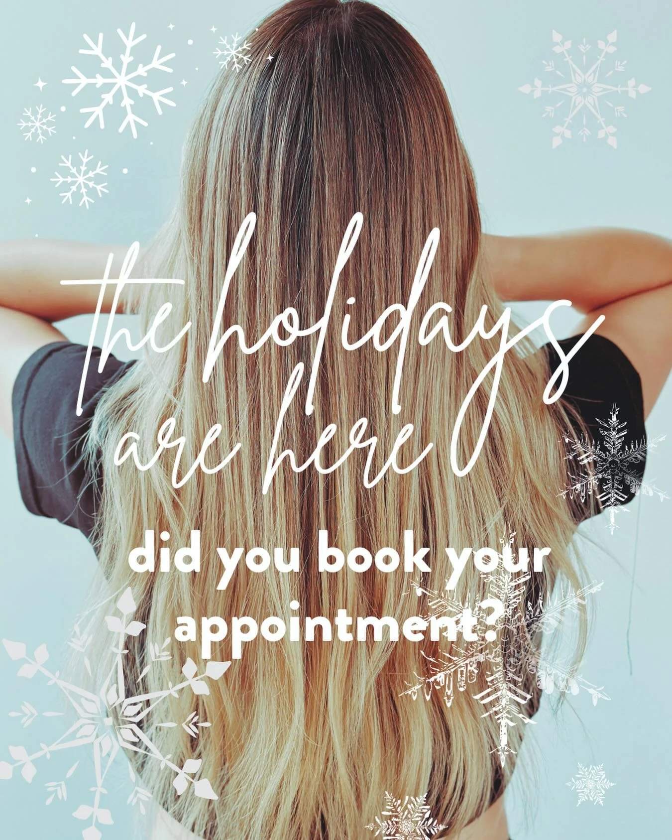 You should look your best this holiday season! Seeing loved ones, celebrating, taking dozens of photos, and looking great doing it is as festive as it gets! ❄️ Whether you&rsquo;re looking for a change to ring in the new year, or just want a refresh 