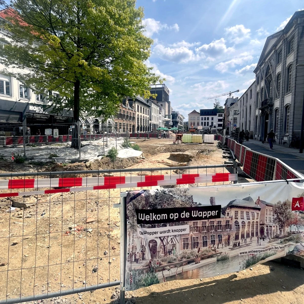 While Antwerp rests, the transformation continues underneath