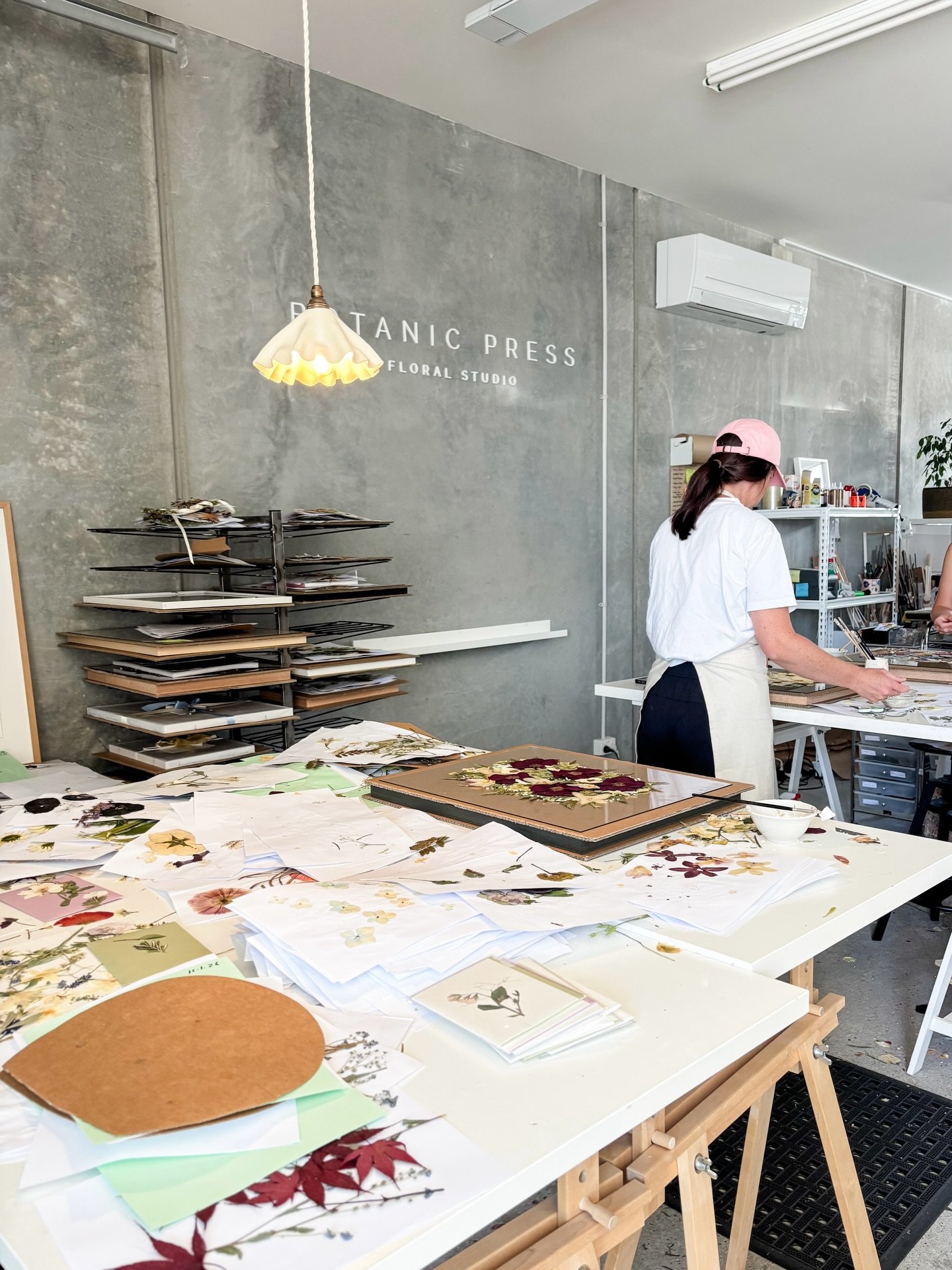 Another delightful week in the studio 💚💚💚